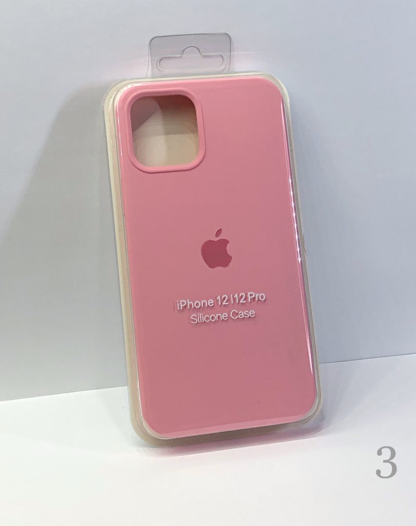IPhone 15 silicone case color rosa